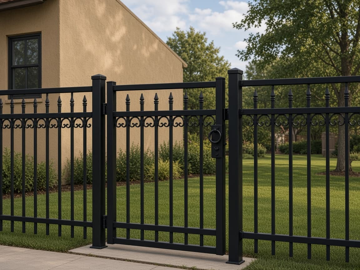 Iron (ornamental) fence